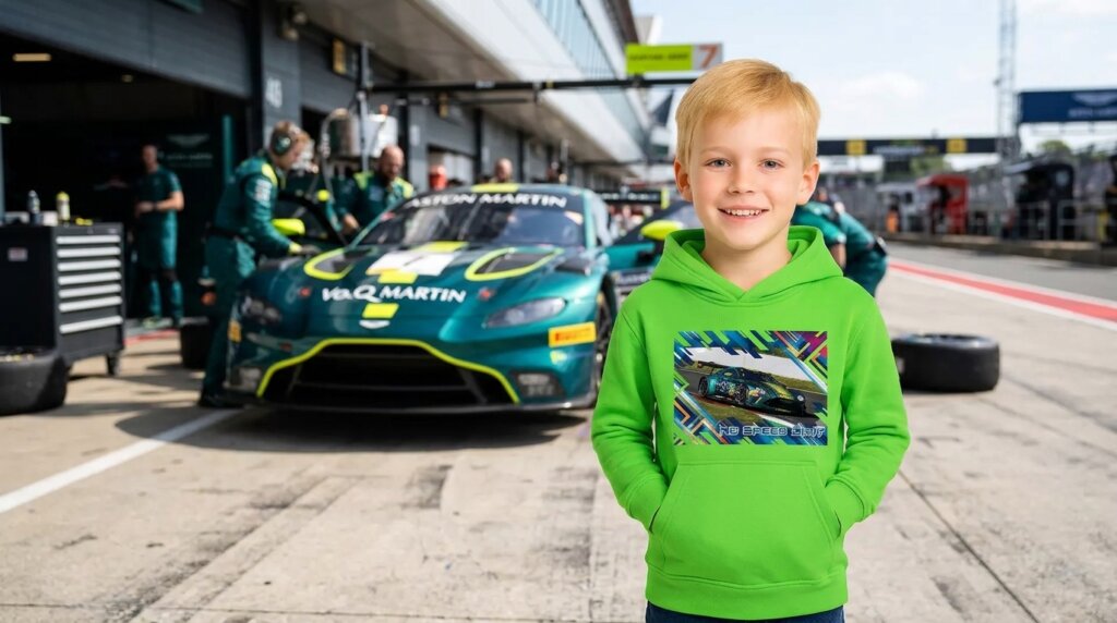 HOME 34 motorsport hoodie kinder