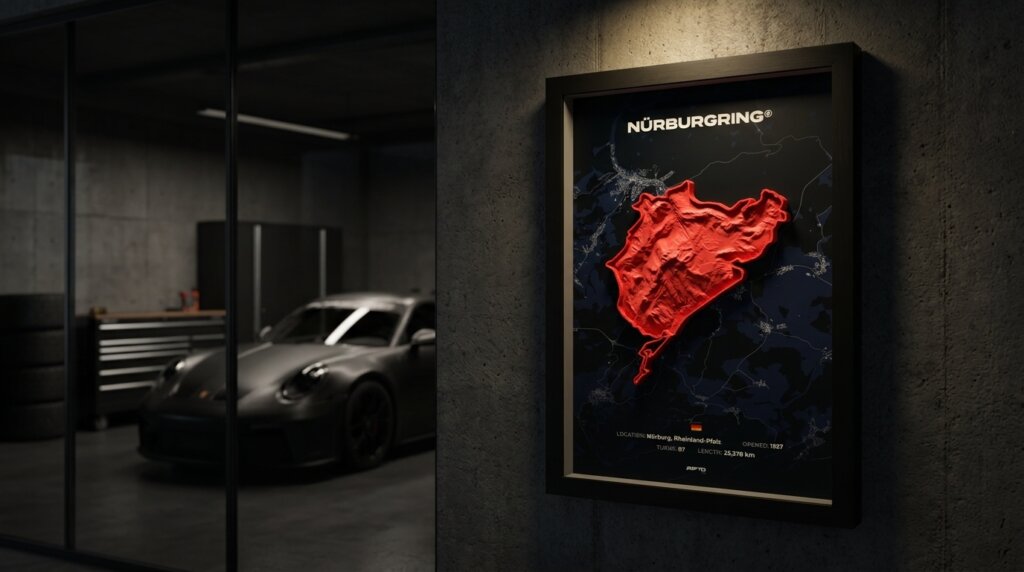 HOME 33 nürburgring 3d druck