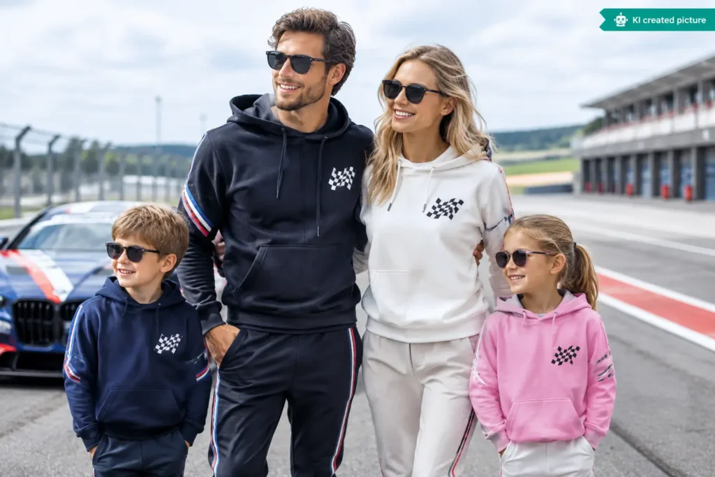 HOME 44 Partnerlook für Motorsport Fans im Race Mode