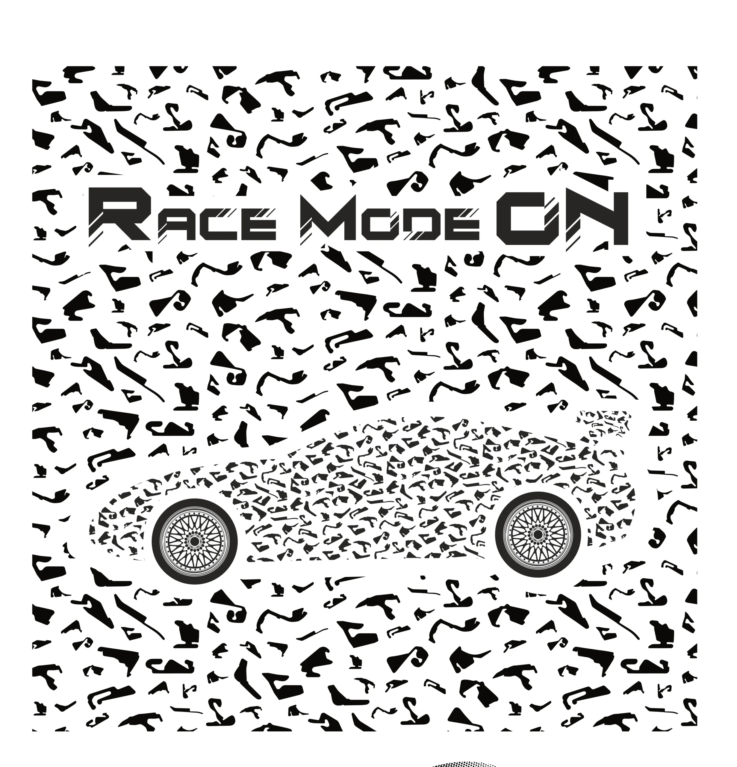 Men's T-shirt "RACE MODE ON"