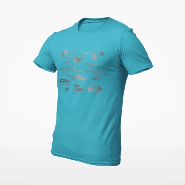 Motorsport Fan T-Shirt - LIFE IS BETTER ON RACETRACKS EUROPE – Bild 3