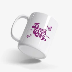 Keramiktasse “100% Drama Queen” - Rechtshänder