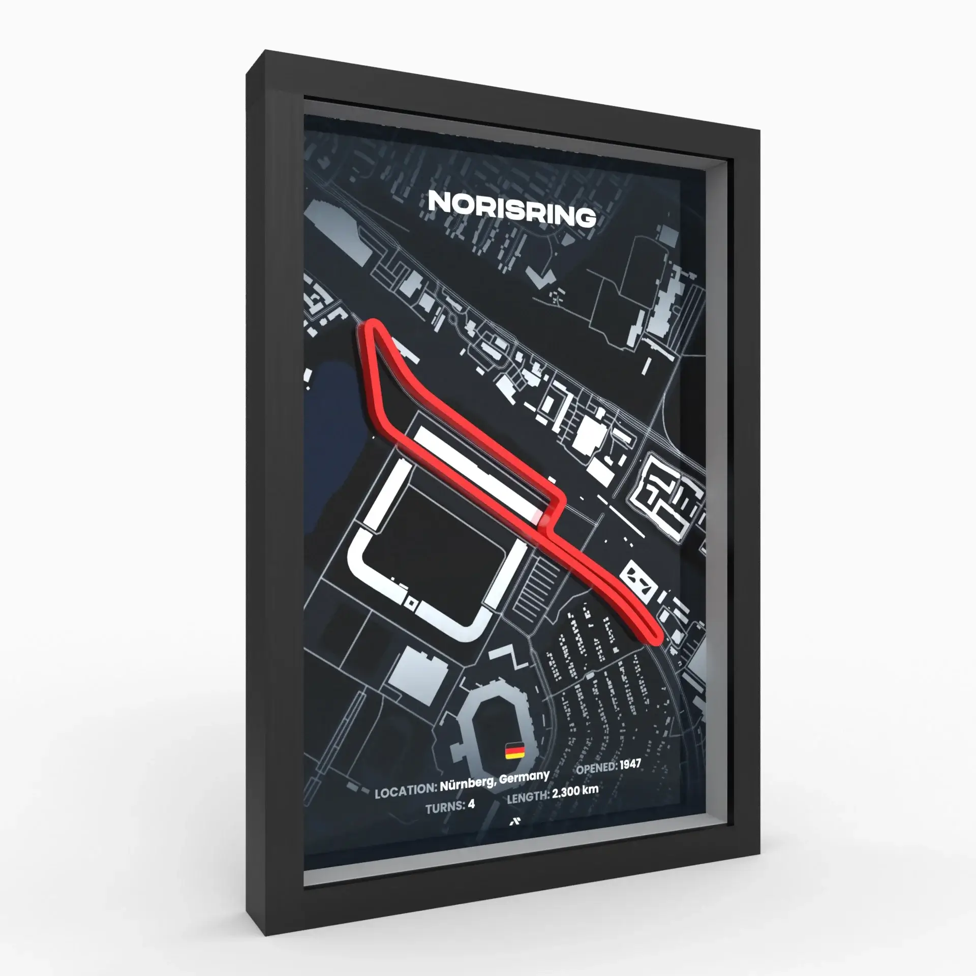 Norisring 3D race track Original A4